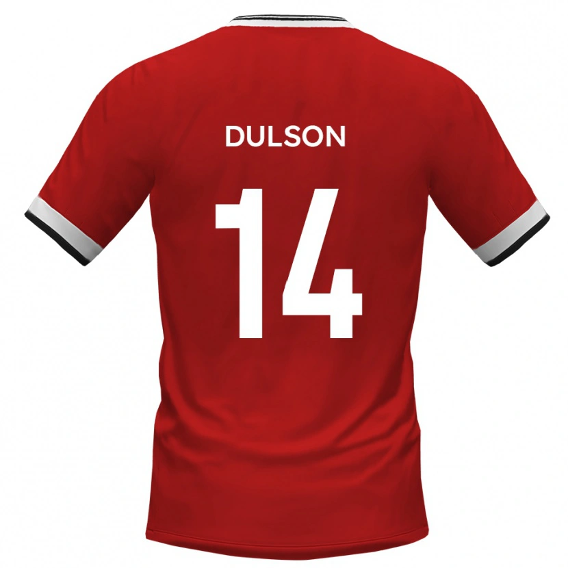 Danxen Pánské Liam Dulson #14 Bílá Černá Daleko Hráčské Dresy 2025/26 Dres