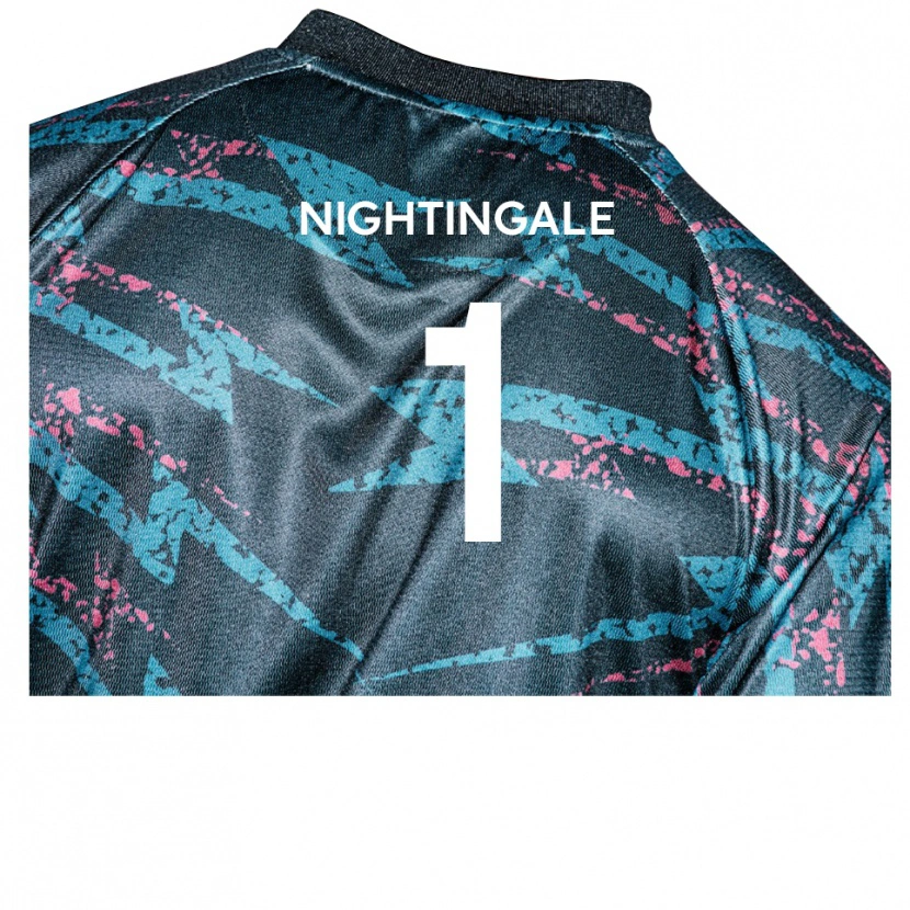 Danxen Pánské Ben Nightingale #1 Černá Tmavě Modrá Daleko Hráčské Dresy 2025/26 Dres