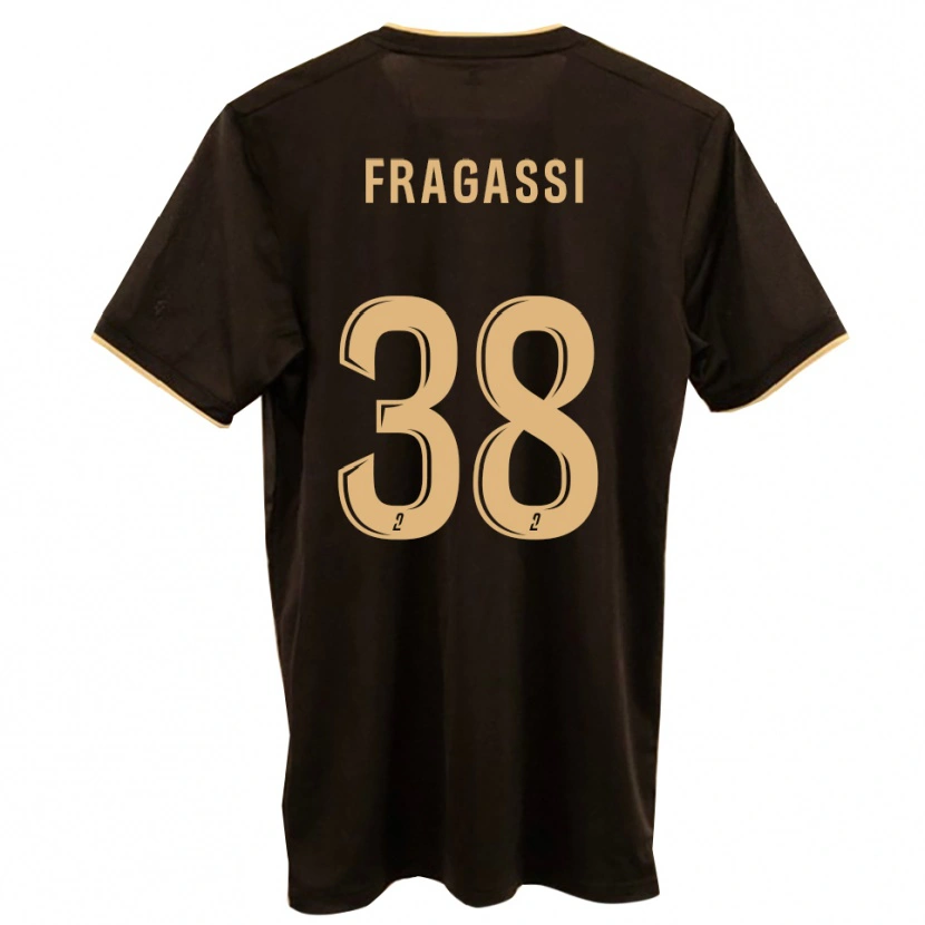 Danxen Pánské Tom Fragassi #38 Modrá Červená Daleko Hráčské Dresy 2025/26 Dres