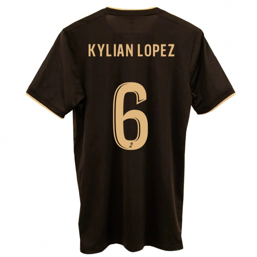 Danxen Pánské Kylian Lopez #6 Modrá Červená Daleko Hráčské Dresy 2025/26 Dres