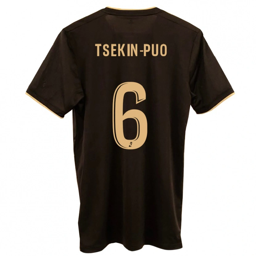 Danxen Pánské Lenny Tsekin-Puo #6 Modrá Červená Daleko Hráčské Dresy 2025/26 Dres