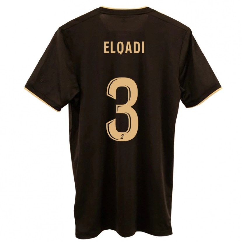 Danxen Pánské Lahoucine Elqadi #3 Modrá Červená Daleko Hráčské Dresy 2025/26 Dres