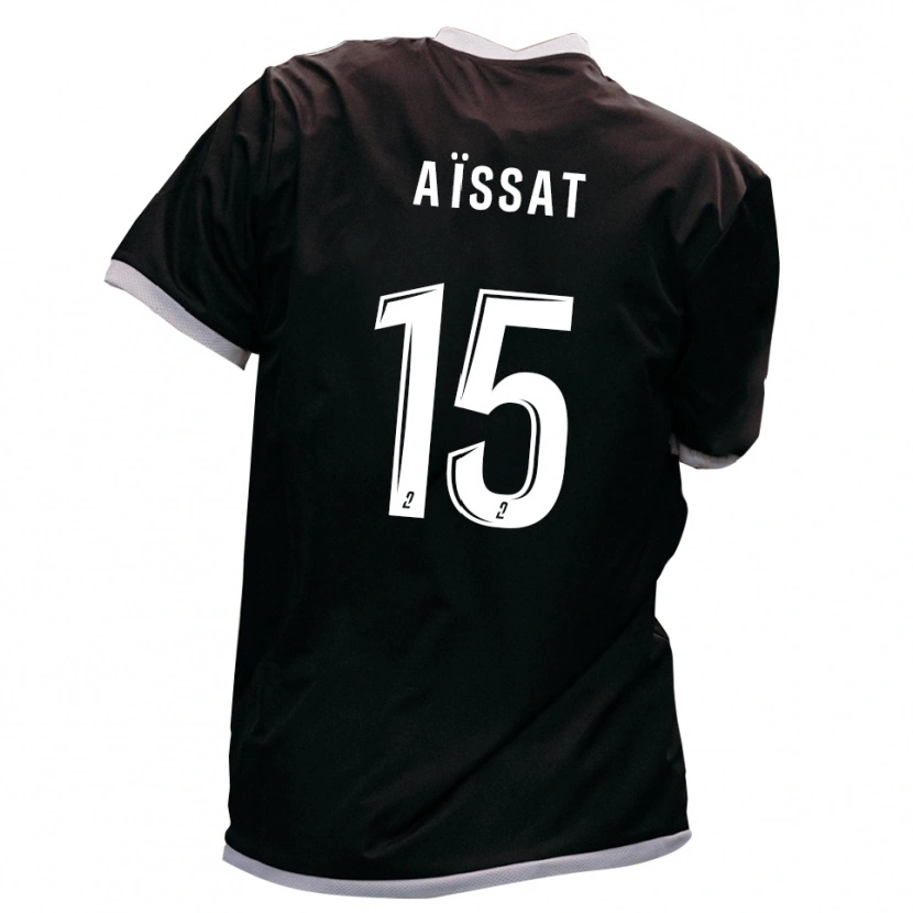 Danxen Pánské Oscar Aïssat #15 Černá Zlatá Daleko Hráčské Dresy 2025/26 Dres