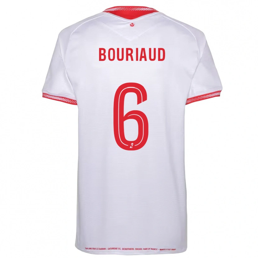Danxen Pánské Teddy Bouriaud #6 Černá Červená Daleko Hráčské Dresy 2025/26 Dres