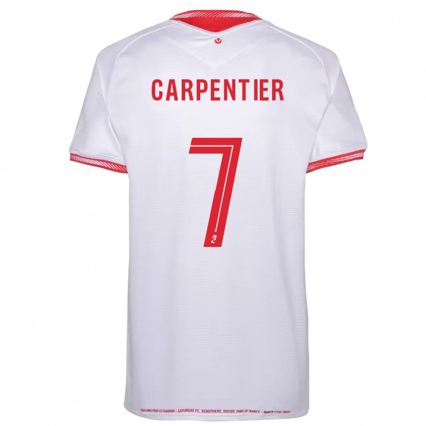 Danxen Pánské Quentin Carpentier #7 Černá Červená Daleko Hráčské Dresy 2025/26 Dres