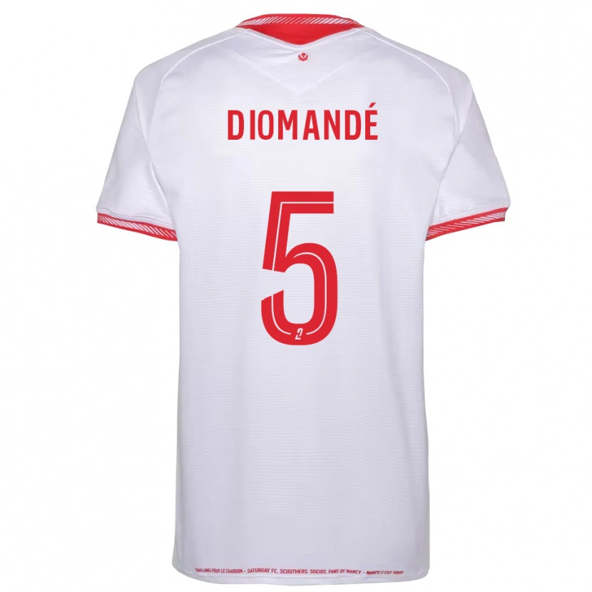 Danxen Pánské Paul Diomandé #5 Černá Červená Daleko Hráčské Dresy 2025/26 Dres