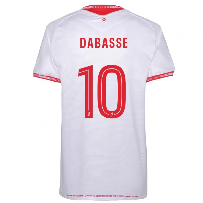 Danxen Pánské Adrian Dabasse #10 Černá Červená Daleko Hráčské Dresy 2025/26 Dres
