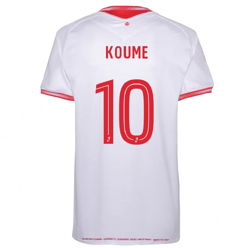 Danxen Pánské Mamoudou Koume #10 Černá Červená Daleko Hráčské Dresy 2025/26 Dres