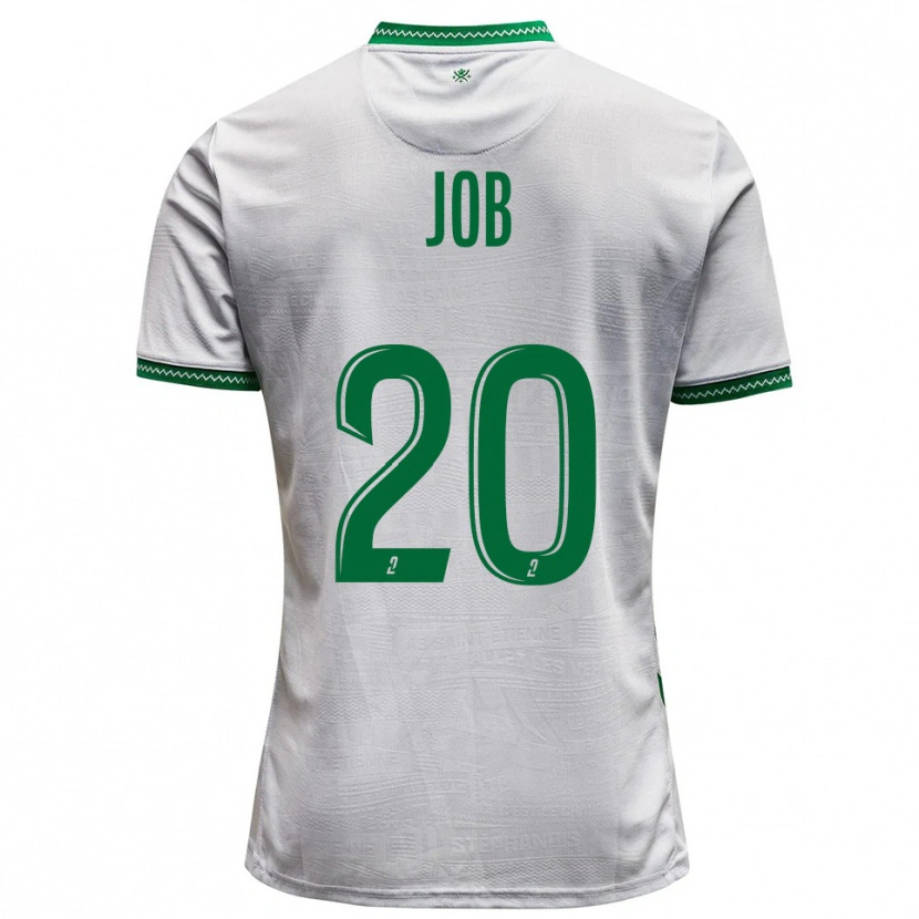 Danxen Pánské Taëryne Job #20 Bílá Zelená Daleko Hráčské Dresy 2025/26 Dres