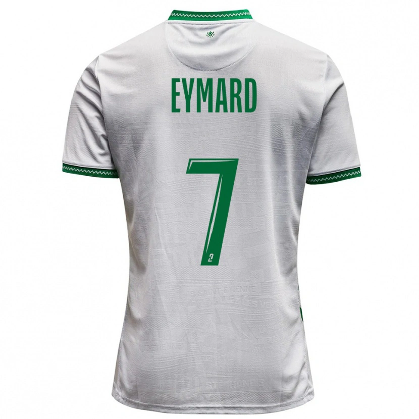 Danxen Pánské Paul Eymard #7 Bílá Zelená Daleko Hráčské Dresy 2025/26 Dres