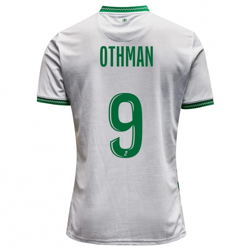 Danxen Pánské Jibril Othman #9 Bílá Zelená Daleko Hráčské Dresy 2025/26 Dres