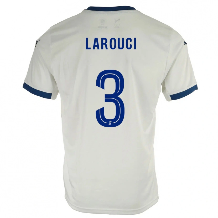 Danxen Pánské Yasser Larouci #3 Bílá Modrá Daleko Hráčské Dresy 2025/26 Dres