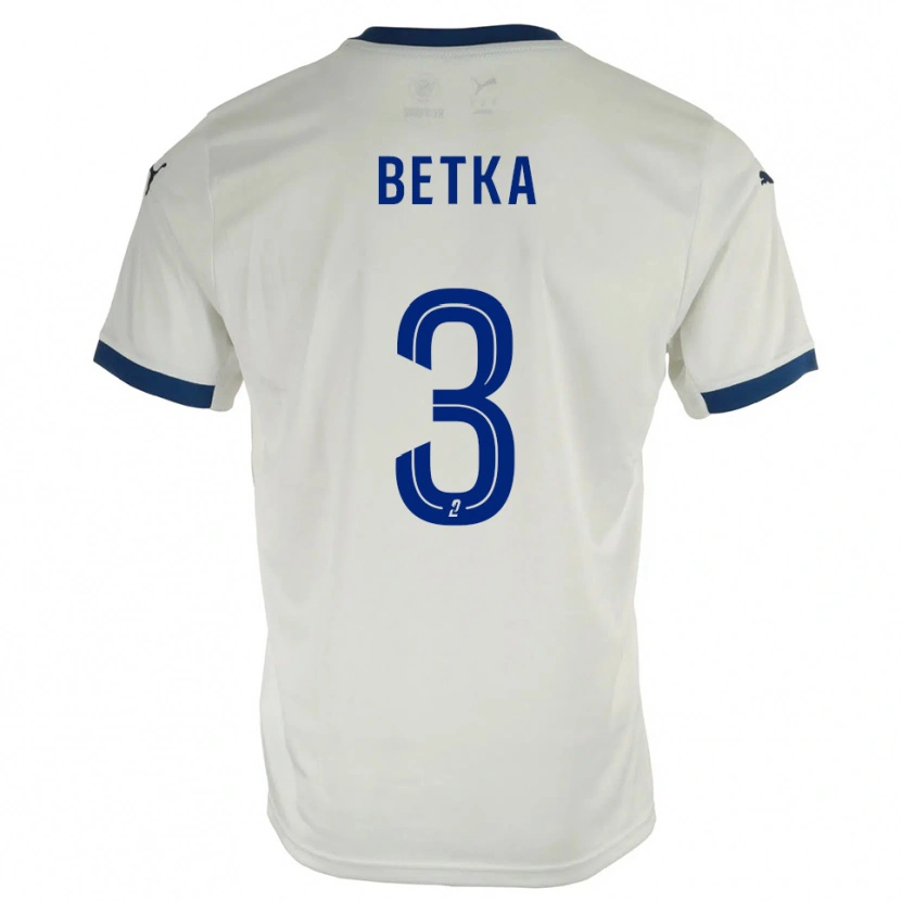 Danxen Pánské Naël Betka #3 Bílá Modrá Daleko Hráčské Dresy 2025/26 Dres
