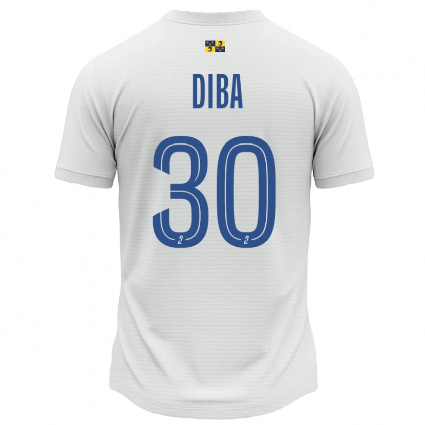 Danxen Pánské Samba Diba #30 Bílá Modrá Daleko Hráčské Dresy 2025/26 Dres
