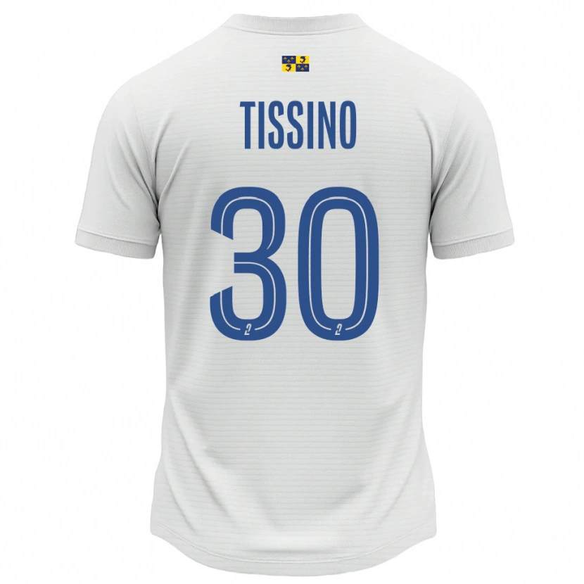Danxen Pánské Julie Tissino #30 Bílá Modrá Daleko Hráčské Dresy 2025/26 Dres