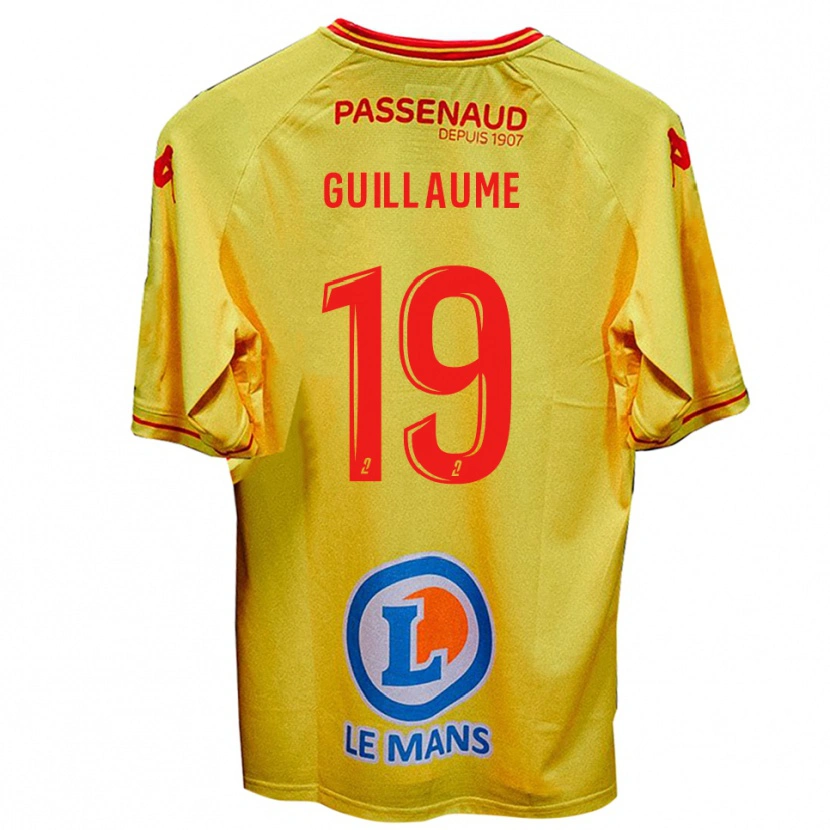 Danxen Pánské Baptiste Guillaume #19 Žlutá Daleko Hráčské Dresy 2025/26 Dres
