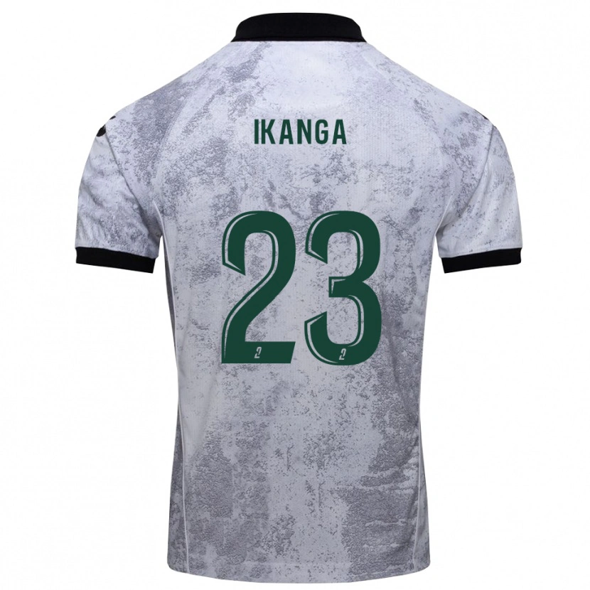 Danxen Pánské Jovany Ikanga #23 Bílá Černá Daleko Hráčské Dresy 2025/26 Dres