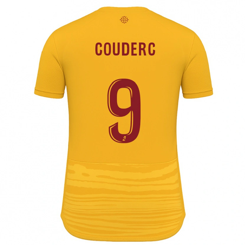 Danxen Pánské Enzo Couderc #9 Oranžová Burgundská Daleko Hráčské Dresy 2025/26 Dres