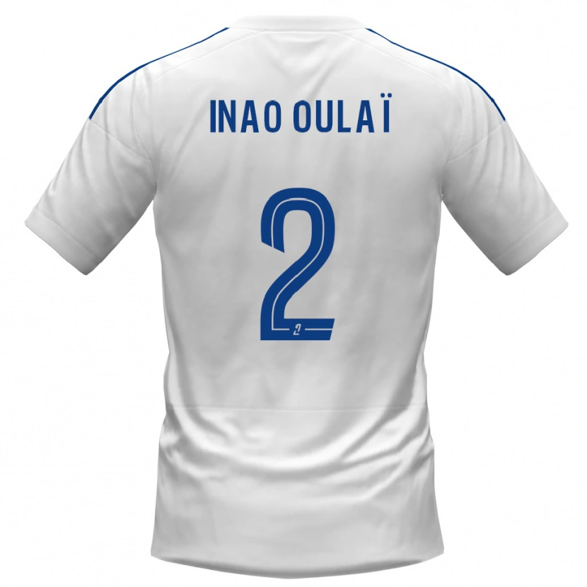 Danxen Pánské Christ Inao Oulaï #2 Bílá Modrá Daleko Hráčské Dresy 2025/26 Dres