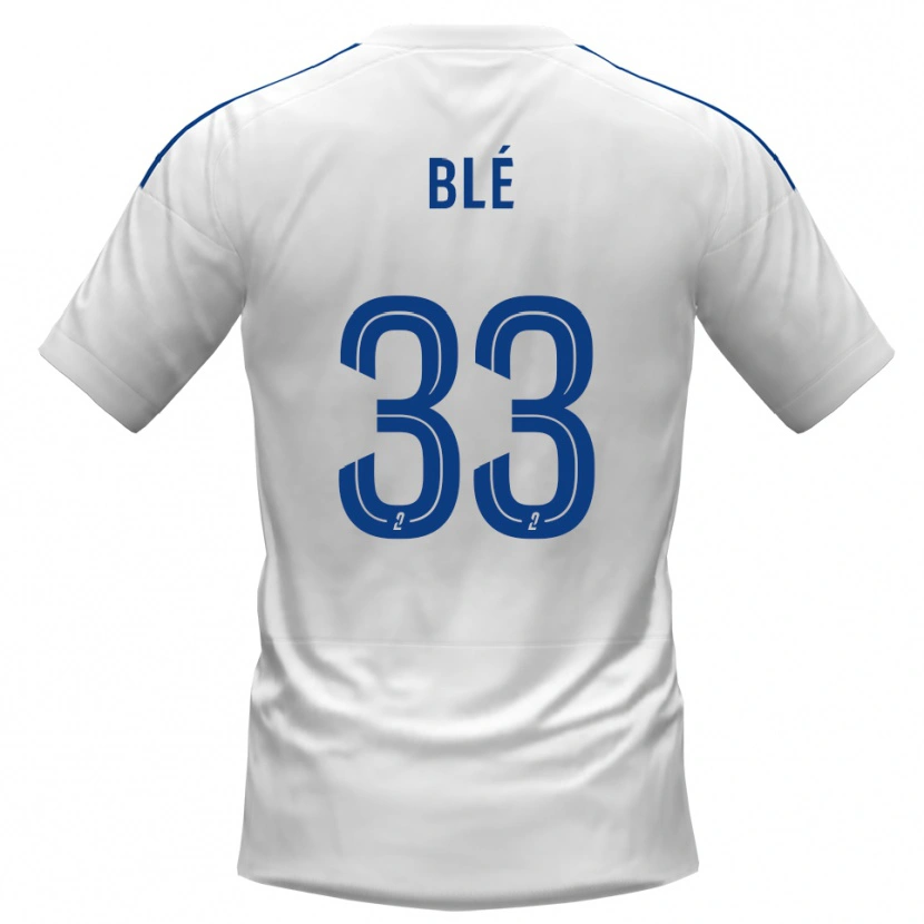 Danxen Pánské Maxime Blé #33 Bílá Modrá Daleko Hráčské Dresy 2025/26 Dres