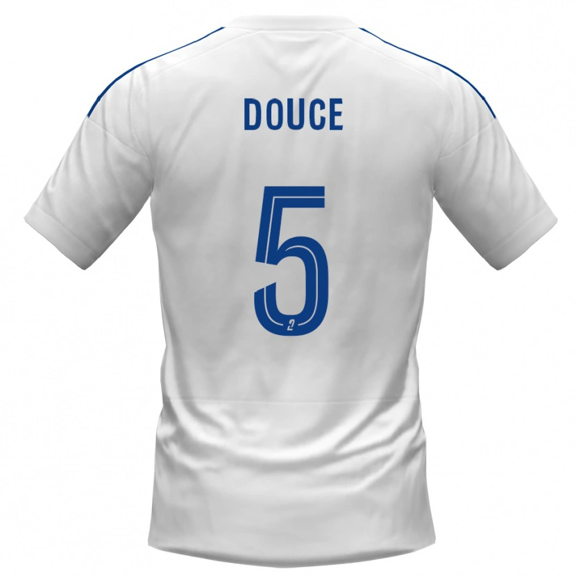 Danxen Pánské Nassim Douce #5 Bílá Modrá Daleko Hráčské Dresy 2025/26 Dres