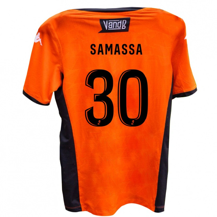 Danxen Pánské Mamadou Samassa #30 Bílá Černá Daleko Hráčské Dresy 2025/26 Dres