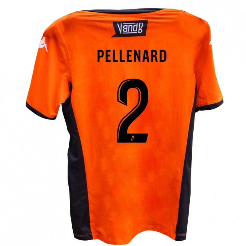 Danxen Pánské Théo Pellenard #2 Bílá Černá Daleko Hráčské Dresy 2025/26 Dres