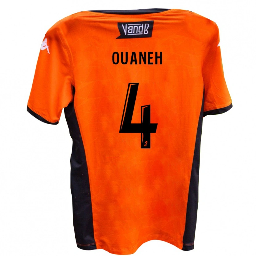 Danxen Pánské Peter Ouaneh #4 Bílá Černá Daleko Hráčské Dresy 2025/26 Dres