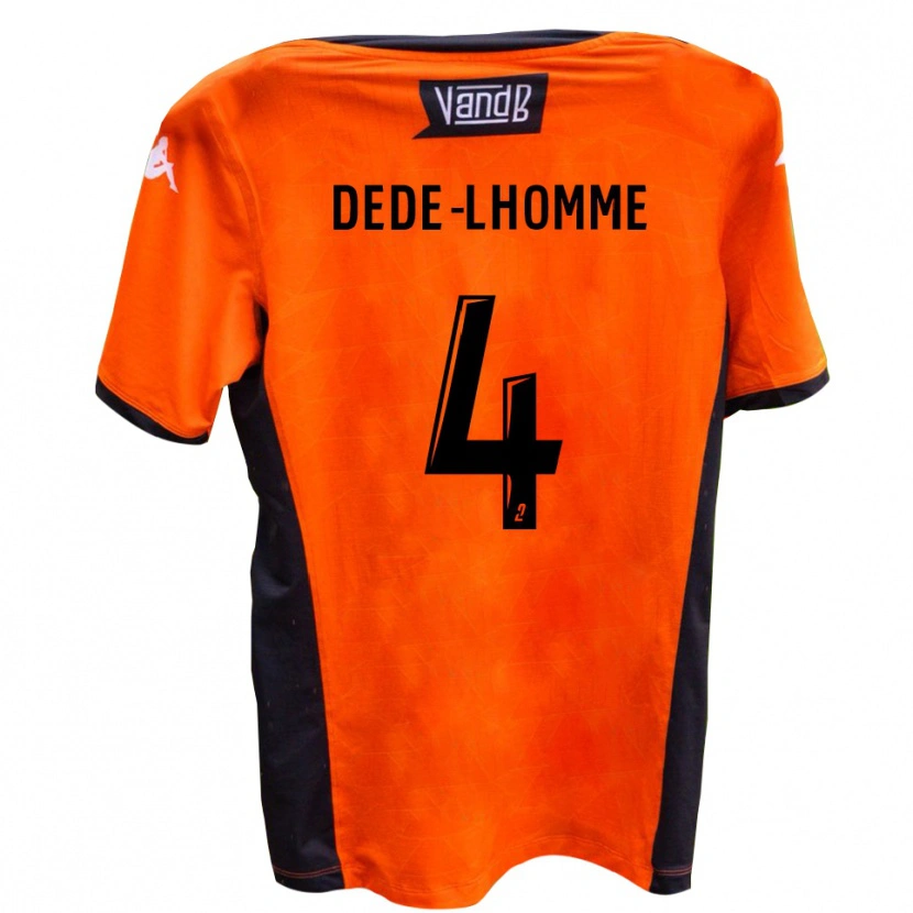 Danxen Pánské Noah Dede-Lhomme #4 Bílá Černá Daleko Hráčské Dresy 2025/26 Dres