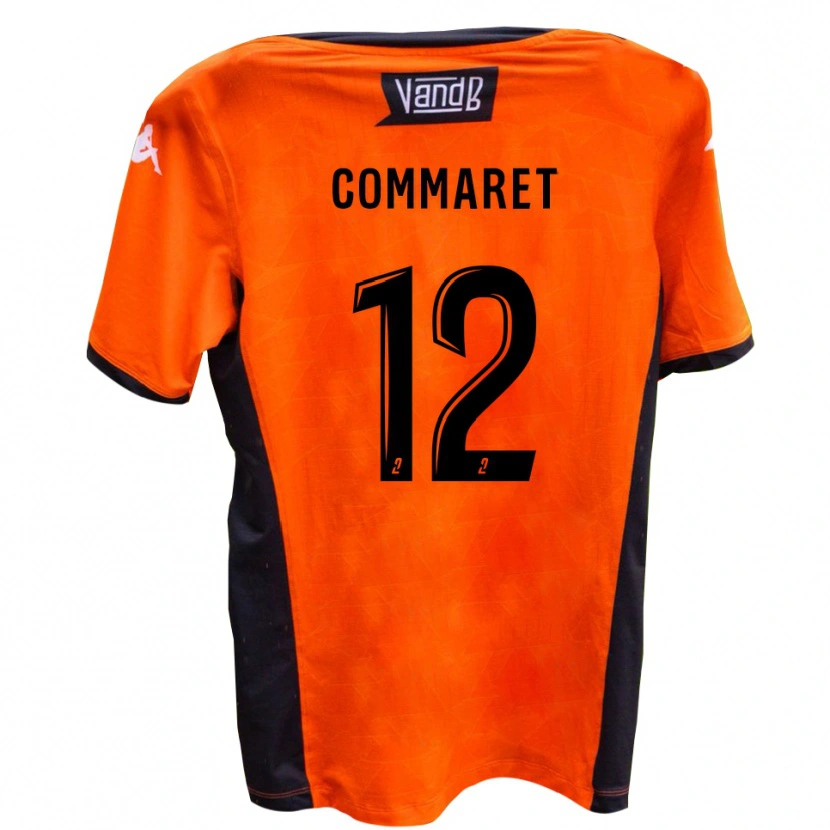 Danxen Pánské Mattéo Commaret #12 Bílá Černá Daleko Hráčské Dresy 2025/26 Dres