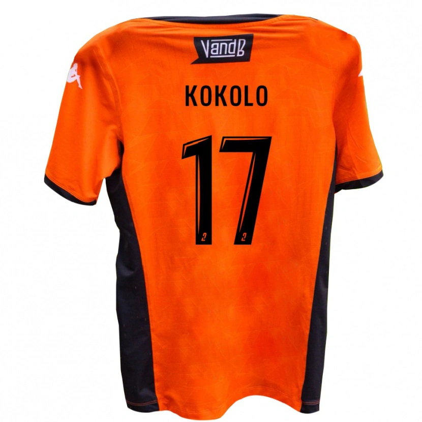 Danxen Pánské William Kokolo #17 Bílá Černá Daleko Hráčské Dresy 2025/26 Dres