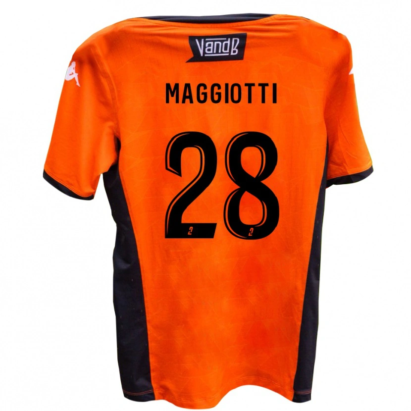 Danxen Pánské Julien Maggiotti #28 Bílá Černá Daleko Hráčské Dresy 2025/26 Dres