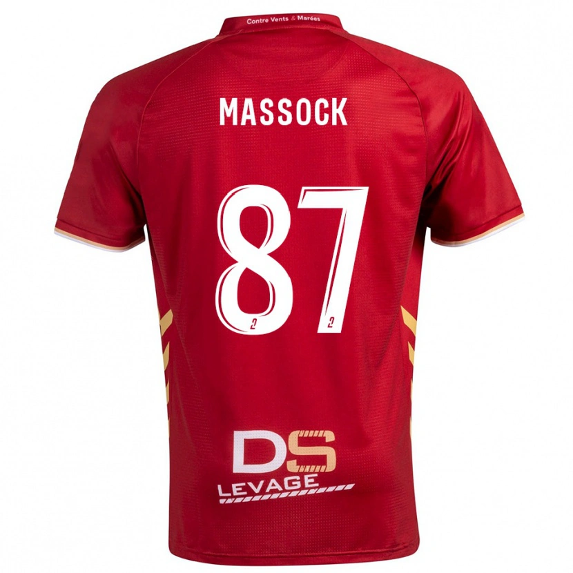 Danxen Pánské Théna Massock #87 Burgundská Zlatá Daleko Hráčské Dresy 2025/26 Dres