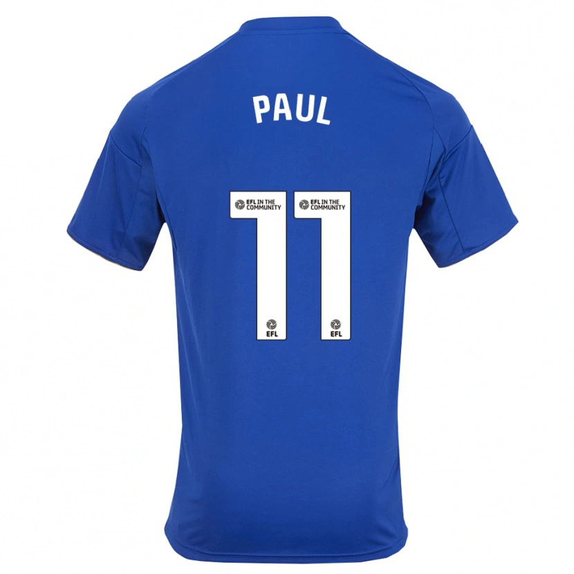 Danxen Dámské Lachante Paul #11 Modrá Zlatá Domů Hráčské Dresy 2025/26 Dres