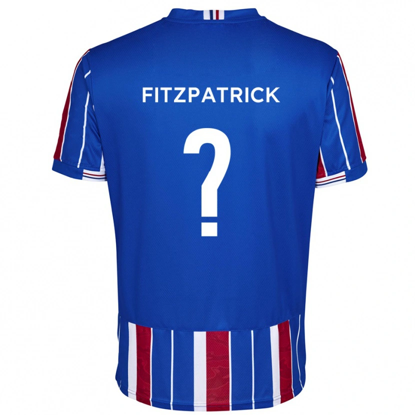 Danxen Dámské Aran Fitzpatrick #0 Modrá Červená Bílá Domů Hráčské Dresy 2025/26 Dres