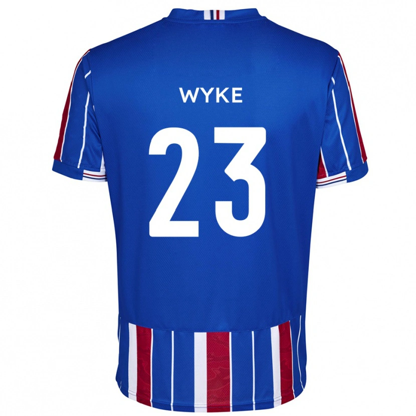 Danxen Dámské Charlie Wyke #23 Modrá Červená Bílá Domů Hráčské Dresy 2025/26 Dres