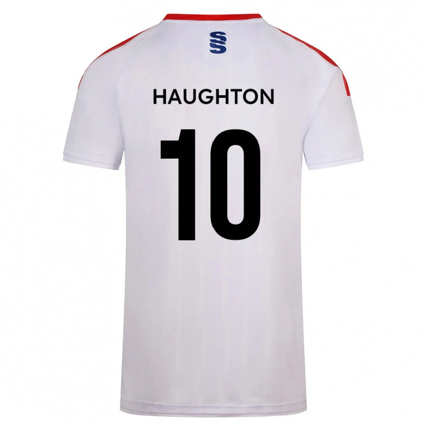 Danxen Dámské Nick Haughton #10 Bílá Tmavě Modrá Domů Hráčské Dresy 2025/26 Dres