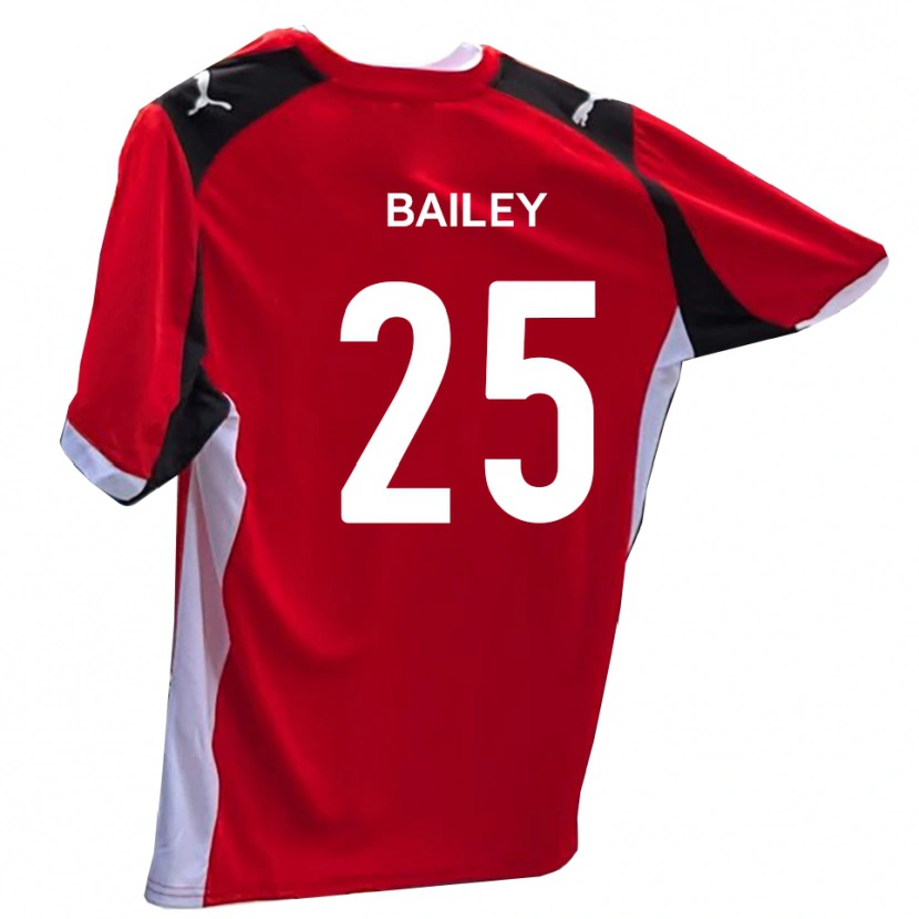 Danxen Dámské Joel Bailey #25 Červená Bílá Domů Hráčské Dresy 2025/26 Dres