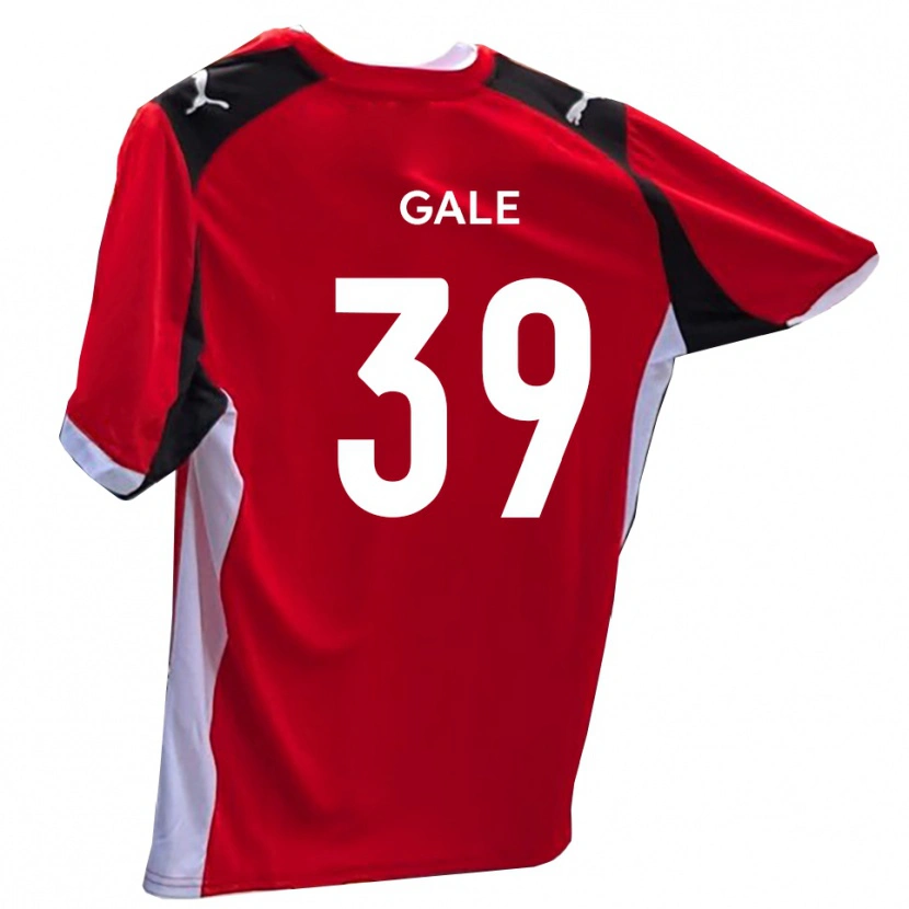 Danxen Dámské James Gale #39 Červená Bílá Domů Hráčské Dresy 2025/26 Dres