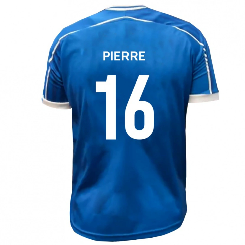 Danxen Dámské Aaron Pierre #16 Modrá Bílá Domů Hráčské Dresy 2025/26 Dres