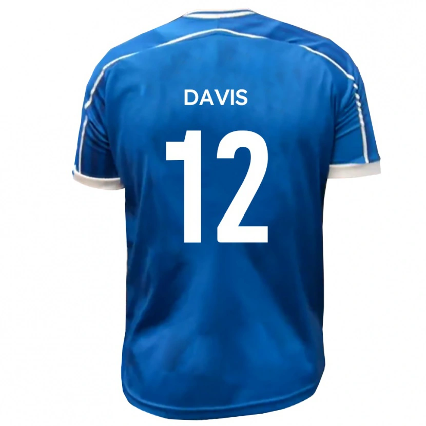 Danxen Dámské Sonnie Davis #12 Modrá Bílá Domů Hráčské Dresy 2025/26 Dres