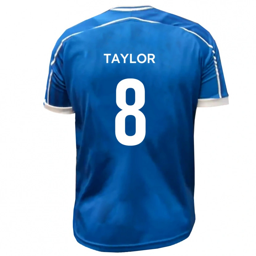 Danxen Dámské Jake Taylor #8 Modrá Bílá Domů Hráčské Dresy 2025/26 Dres