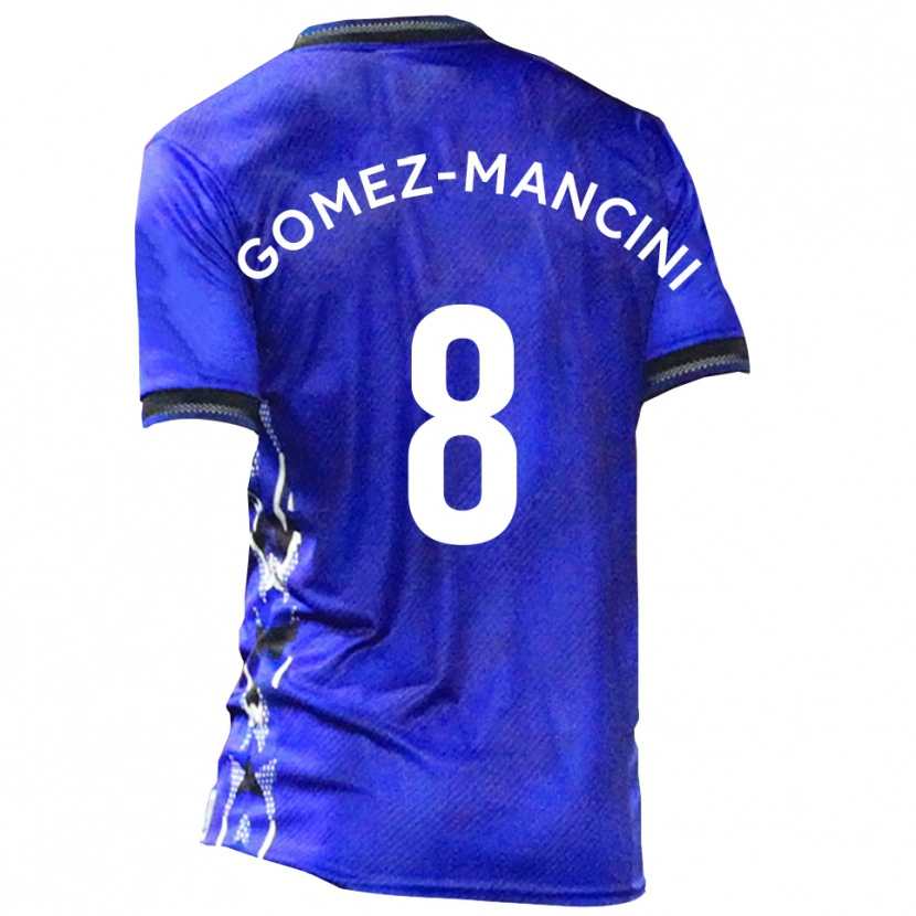 Danxen Dámské Anthony Gomez-Mancini #8 Modrá Bílá Domů Hráčské Dresy 2025/26 Dres