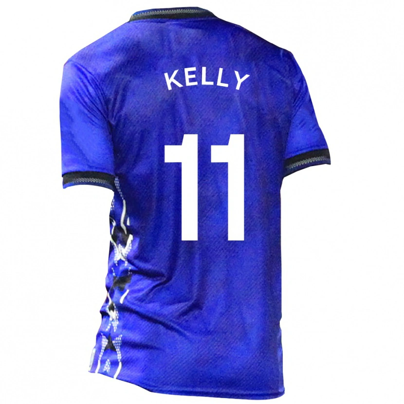 Danxen Dámské Oscar Kelly #11 Modrá Bílá Domů Hráčské Dresy 2025/26 Dres