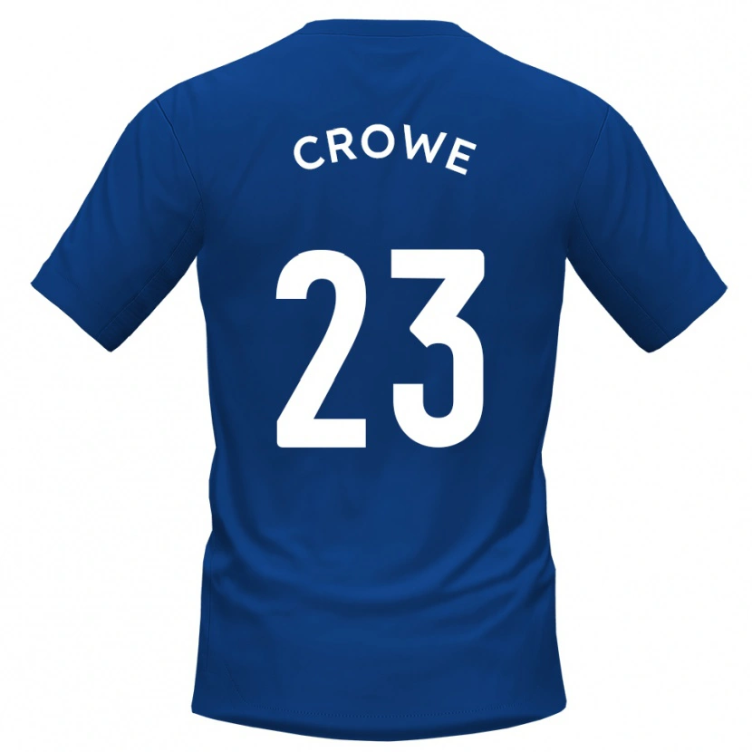 Danxen Dámské Dylan Crowe #23 Modrá Bílá Domů Hráčské Dresy 2025/26 Dres