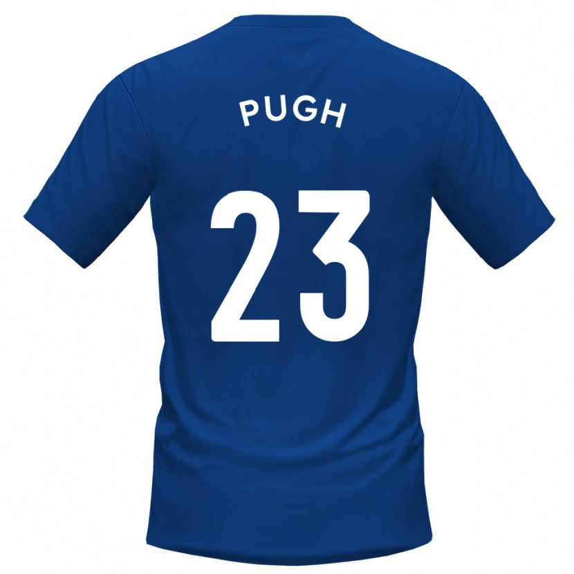 Danxen Dámské Tom Pugh #23 Modrá Bílá Domů Hráčské Dresy 2025/26 Dres