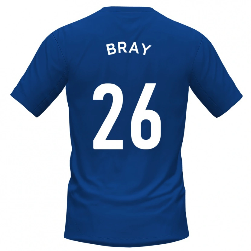 Danxen Dámské Owen Bray #26 Modrá Bílá Domů Hráčské Dresy 2025/26 Dres