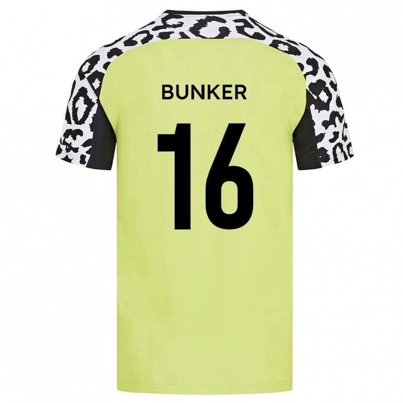 Danxen Dámské Harvey Bunker #16 Fluorescenční Žlutá Domů Hráčské Dresy 2025/26 Dres