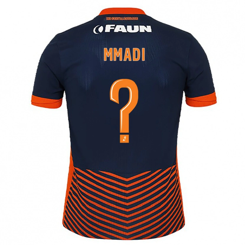 Danxen Dámské Elanziz Mmadi #0 Půlnoční Modrá Oranžová Domů Hráčské Dresy 2025/26 Dres