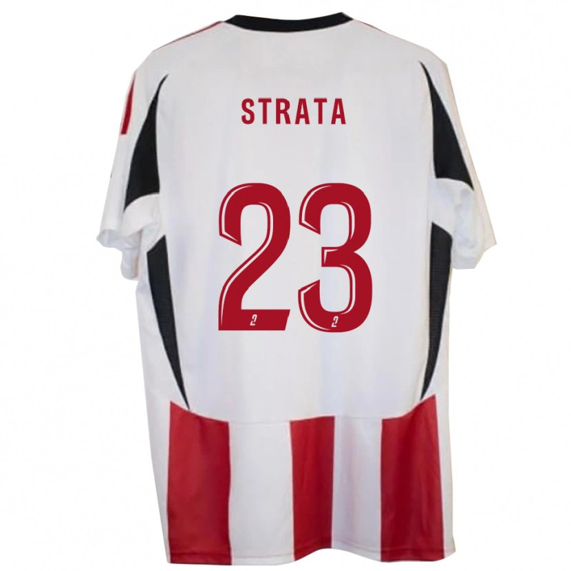 Danxen Dámské Tony Strata #23 Červená Modrá Domů Hráčské Dresy 2025/26 Dres